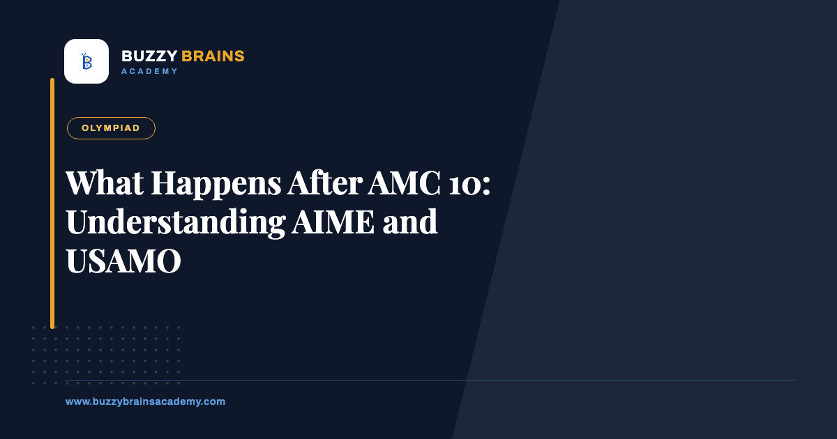 What Happens After AMC 10: Understanding AIME and USAMO