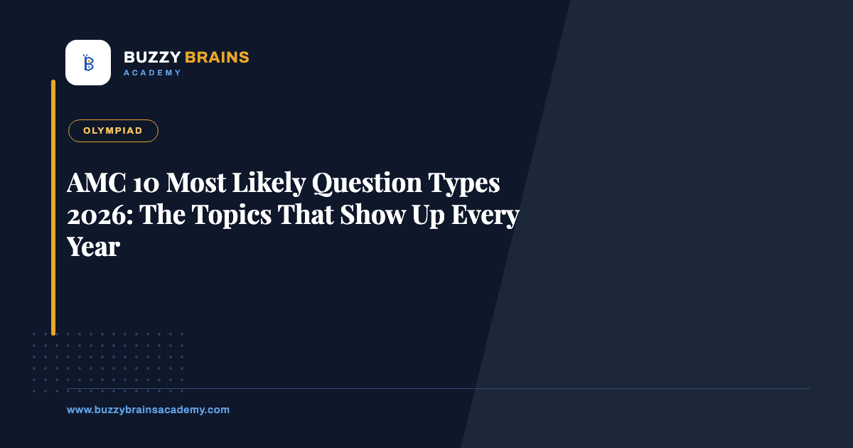 AMC 10 Most Likely Question Types 2026: The Topics That Show Up Every Year