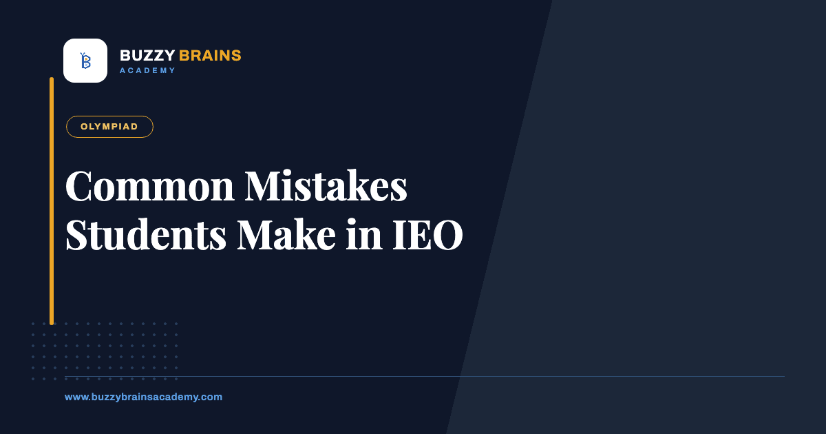 Common Mistakes Students Make in IEO