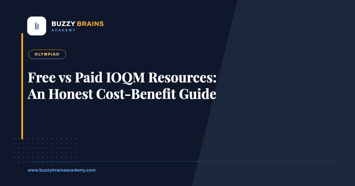 Free vs Paid IOQM Resources: An Honest Cost-Benefit Guide