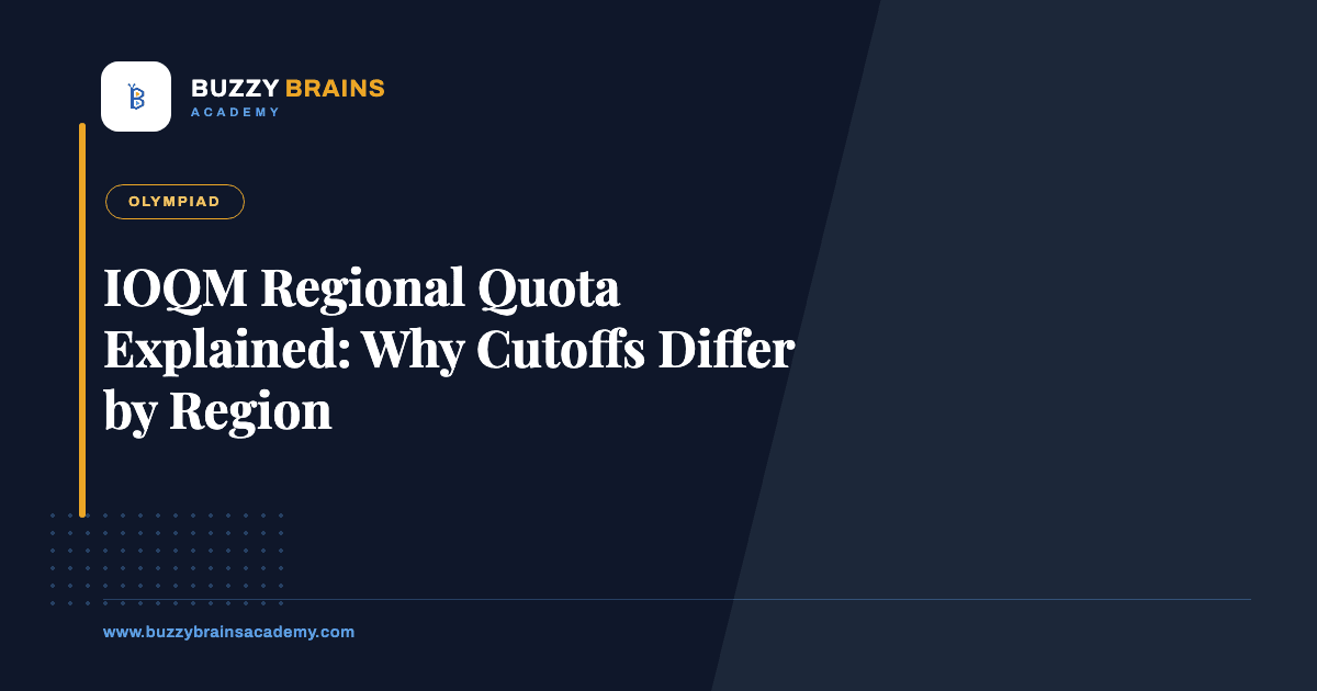 IOQM Regional Quota Explained: Why Cutoffs Differ by Region