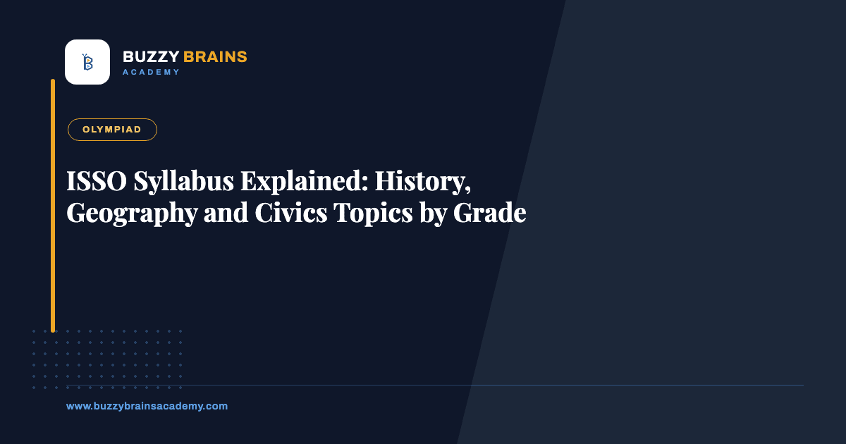 ISSO Syllabus Explained: History, Geography and Civics Topics by Grade