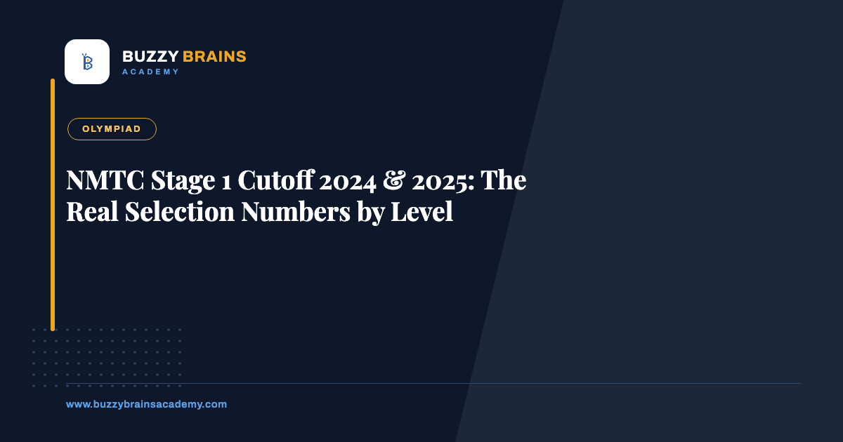 NMTC Stage 1 Cutoff 2024 & 2025: The Real Selection Numbers by Level