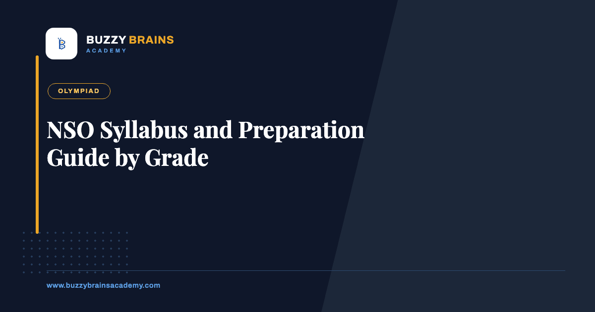 NSO Syllabus and Preparation Guide by Grade