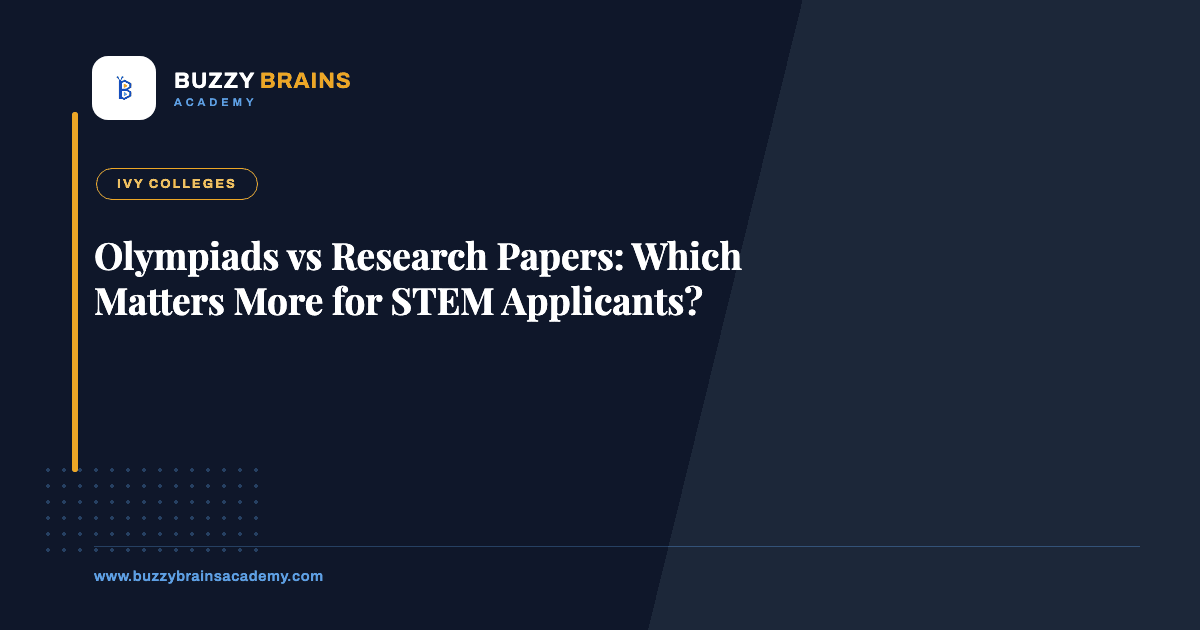 Olympiads vs Research Papers: Which Matters More for STEM Applicants?