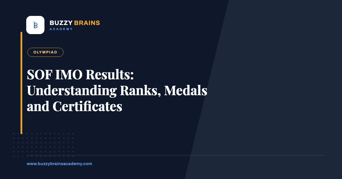 SOF IMO Results: Understanding Ranks, Medals and Certificates